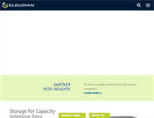 Tablet Screenshot of cloudian.com